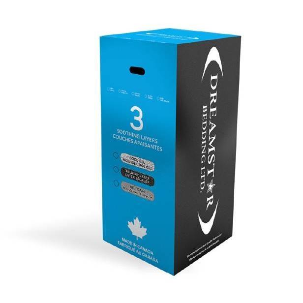 Dori Euro Top Pocket Coil Medium Mattress BED IN A BOX Sleepys Mattress Express